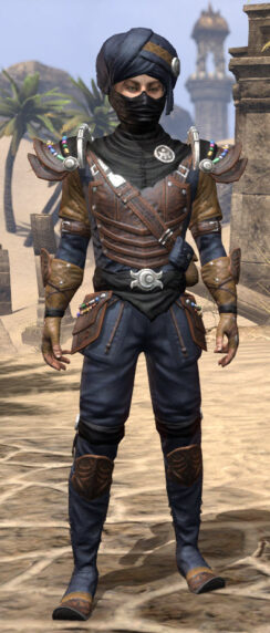 Black Kiergo Brigand - Male Front