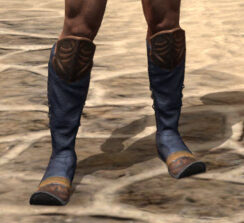 Black Kiergo Brigand Shoes - Male Front