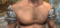 Icereach Coven Homespun Epaulets - Male Front