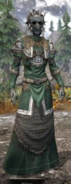 Icereach Coven Homespun - Female Robe Front