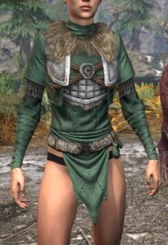 Icereach Coven Homespun Jerkin - Female Front