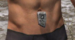 Icereach Coven Homespun Sash - Male Front