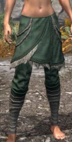 Icereach Coven Iron Greaves - Female Front