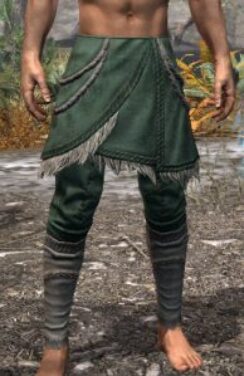Icereach Coven Iron Greaves - Male Front