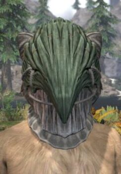 Icereach Coven Iron Helm - Khajiit Female Front