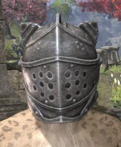 Knight of the Circle Helm - Khajiit Female Front