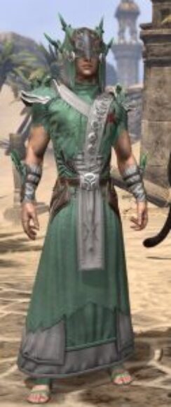 New Moon Priest Homespun - Male Robe Front