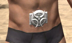 New Moon Priest Homespun Sash - Male Front