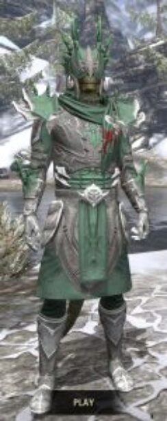 New Moon Priest Iron - Argonian Male Front