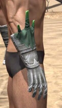 New Moon Priest Iron Gauntlets - Male Right