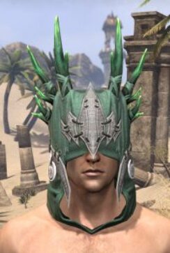 New Moon Priest Iron Helm - Male Front
