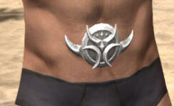 New Moon Priest Rawhide Belt - Male Front