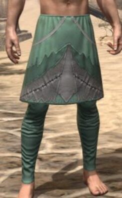New Moon Priest Rawhide Guards - Male Front
