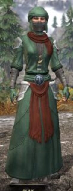 Pyre Watch Homespun - Female Robe Front
