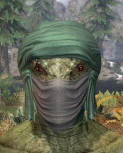 Pyre Watch Homespun Hat - Argonian Male Front
