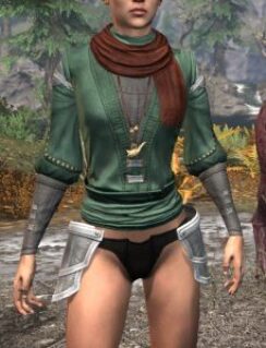 Pyre Watch Homespun Jerkin - Female Front