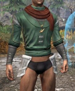 Pyre Watch Homespun Jerkin - Male Front