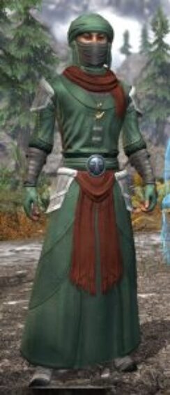Pyre Watch Homespun - Male Robe Front