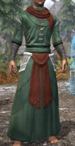 Pyre Watch Homespun Robe - Male Front