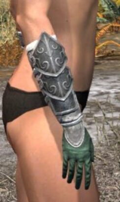 Pyre Watch Iron Gauntlets - Female Right