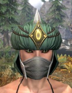 Pyre Watch Iron Helm - Female Front