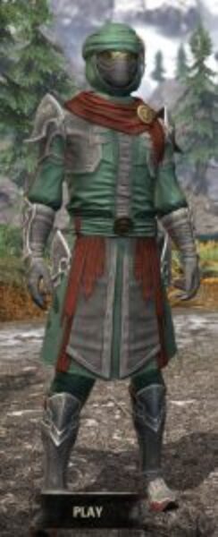 Pyre Watch Rawhide - Argonian Male Front