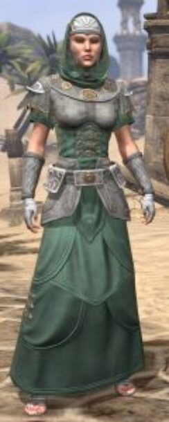 Shield of Senchal Homespun - Female Robe Front