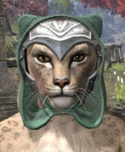 Shield of Senchal Homespun Hat - Khajiit Female Front