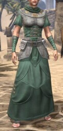 Shield of Senchal Homespun Robe - Female Front