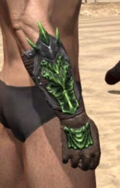 Legendary Dragon Bracers - Male Right