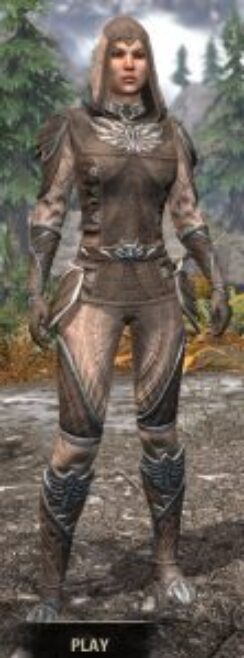 Ancestral High Elf Homespun - Female Shirt Front