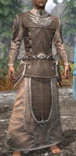 Ancestral High Elf Homespun Robe - Male Front