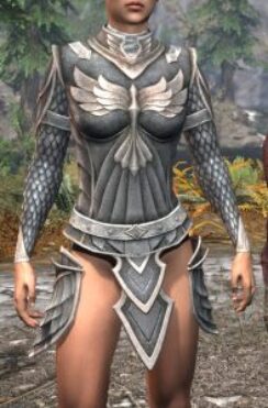 Ancestral High Elf Iron Cuirass - Female Front