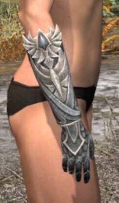 Ancestral High Elf Iron Gauntlets - Female Right
