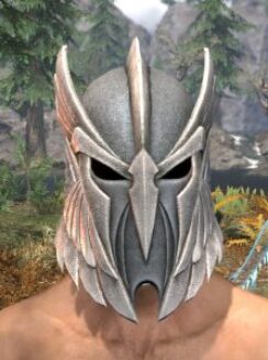 Ancestral High Elf Iron Helm - Male Front