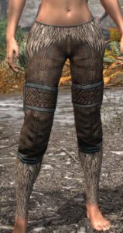 Ancestral Nord Homespun Breeches - Female Front