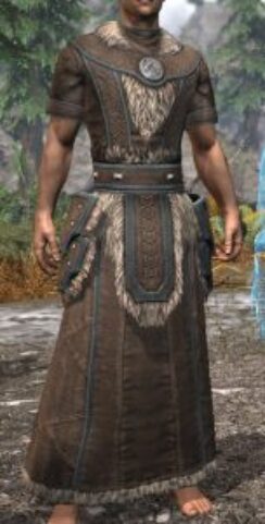 Ancestral Nord Homespun Robe - Male Front