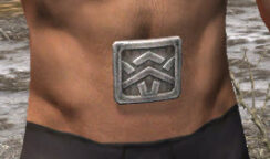Ancestral Nord Homespun Sash - Male Front