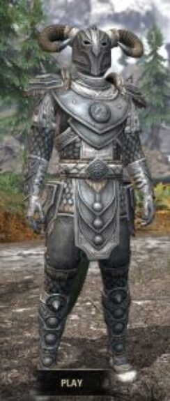 Ancestral Nord Iron - Argonian Male Front