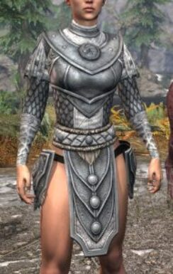 Ancestral Nord Iron Cuirass - Female Front