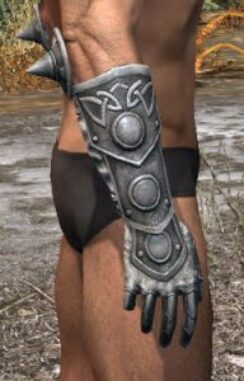 Ancestral Nord Iron Gauntlets - Male Right