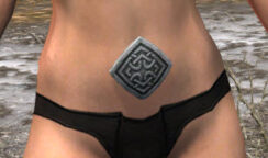Ancestral Nord Iron Girdle - Female Front