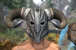 Ancestral Nord Iron Helm - Male Front