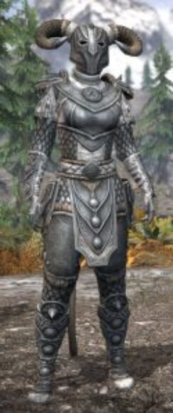 Ancestral Nord Iron - Khajiit Female Front