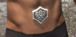 Ancestral Nord Rawhide Belt - Male Front
