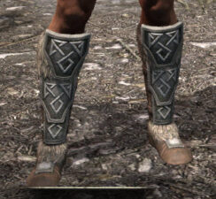 Ancestral Nord Rawhide Boots - Male Front