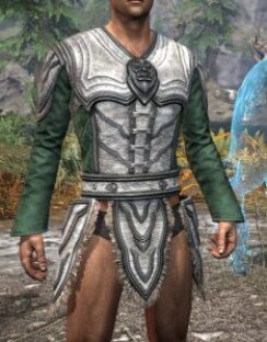 Ancestral Orc Homespun Jerkin - Male Front