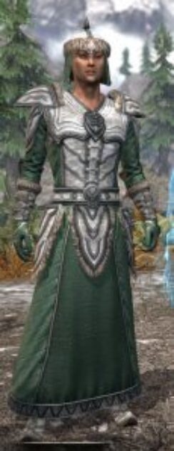 Ancestral Orc Homespun - Male Robe Front