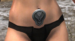 Ancestral Orc Homespun Sash - Female Front