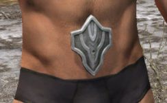 Ancestral Orc Iron Girdle - Male Front